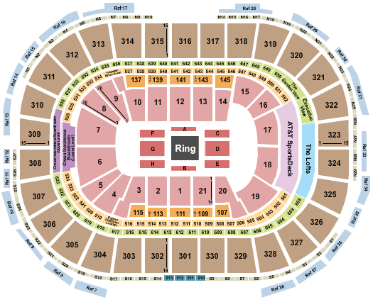 Summerslam Seating Chart